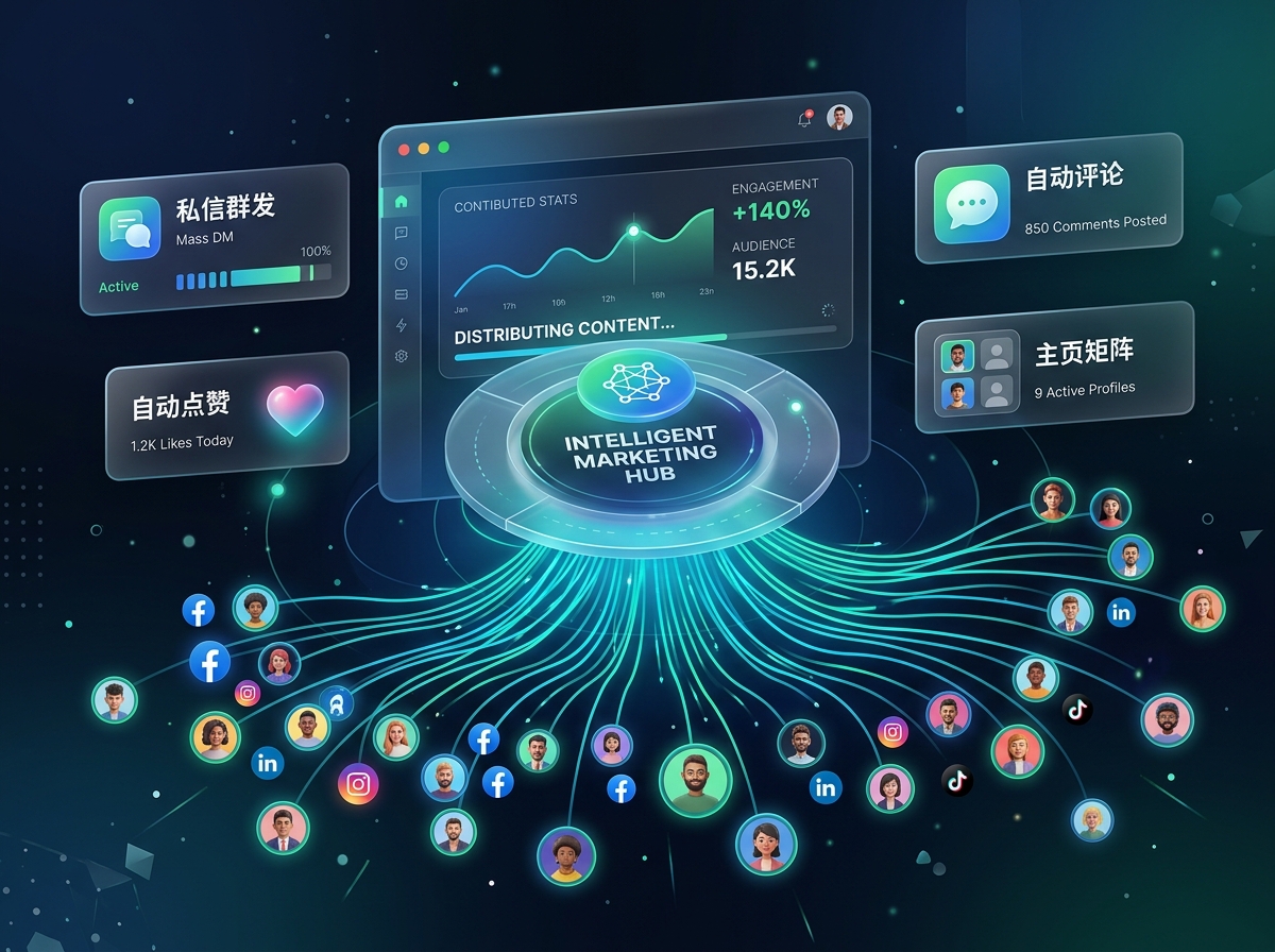 品牌营销矩阵分发系统